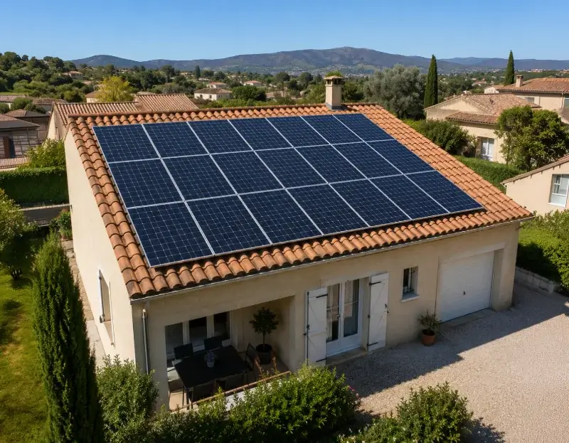 Prime à l'autoconsommation panneaux solaires Milhaud — aide financière de l'État